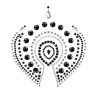 Bijoux - Indiscrets Flamboyant Noir & Argent